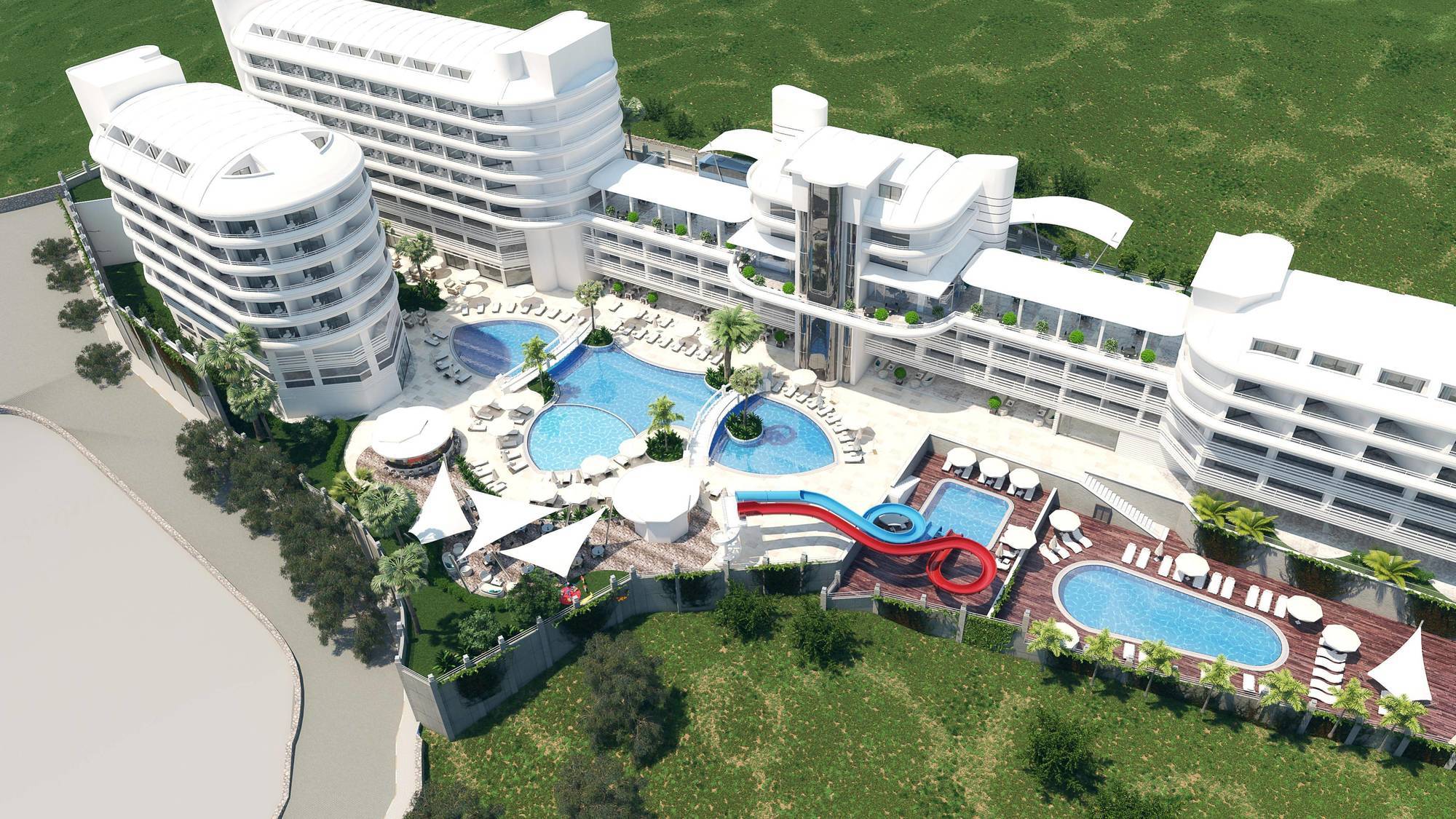 Laguna Beach Alya Resort & Spa Okurcalar Eksteriør bilde