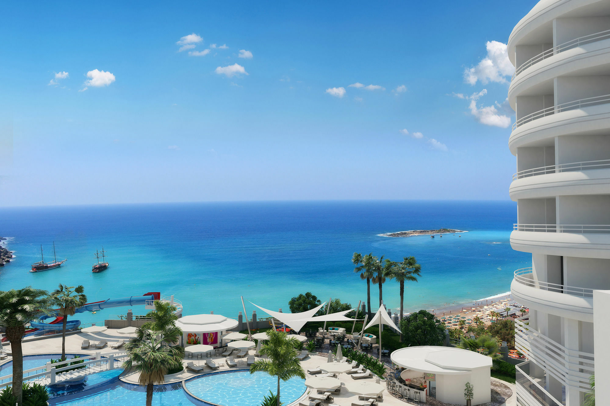 Laguna Beach Alya Resort & Spa Okurcalar Eksteriør bilde